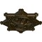 Ekena Millwork Antilles Ceiling Medallion (Fits Canopies up to 6"), Hand-Painted Green Gold, 38 1/4"OD x 1 1/2"P CM38ANGGS - alternate 3